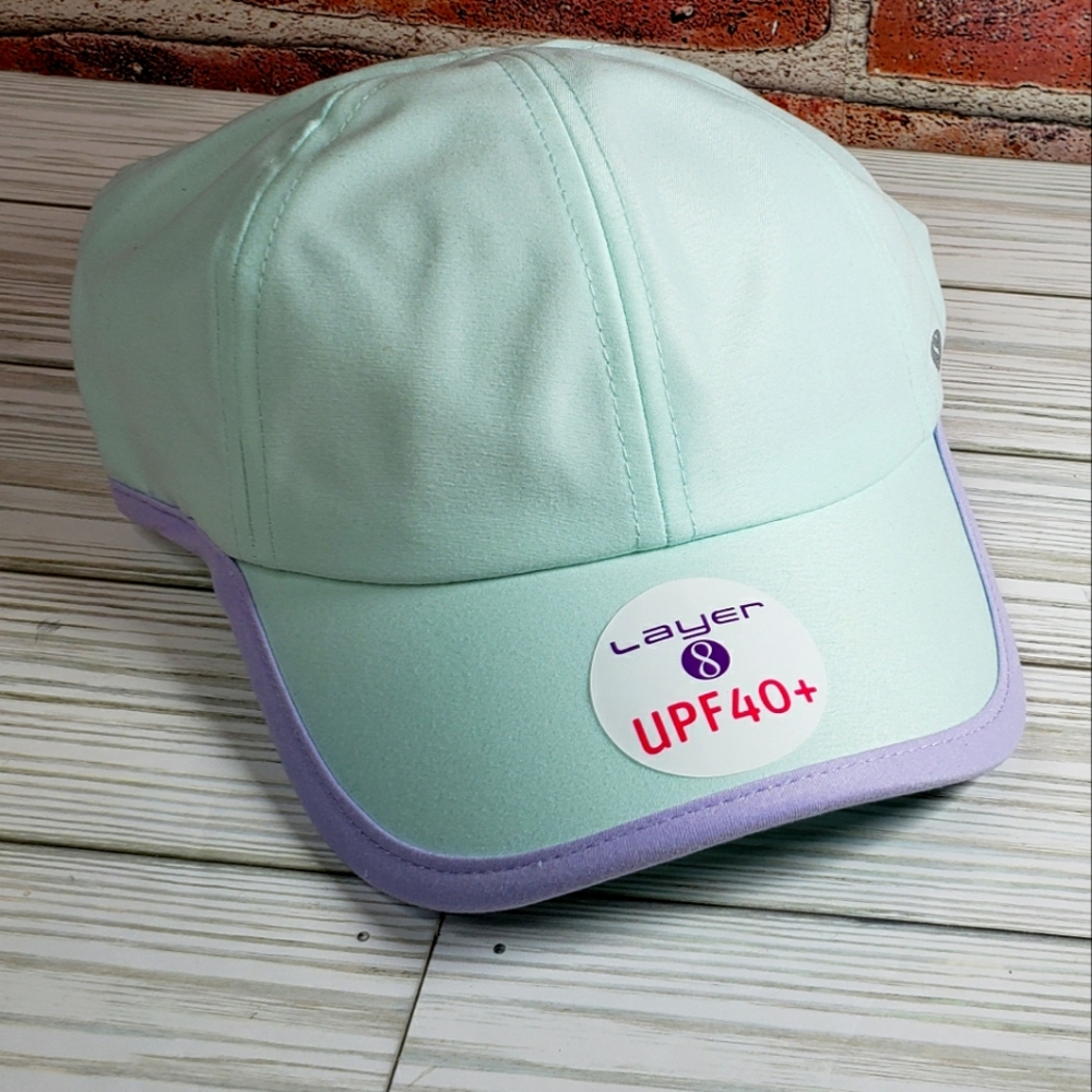 Layer 8 toddler girls' UPF 40+ ballcap